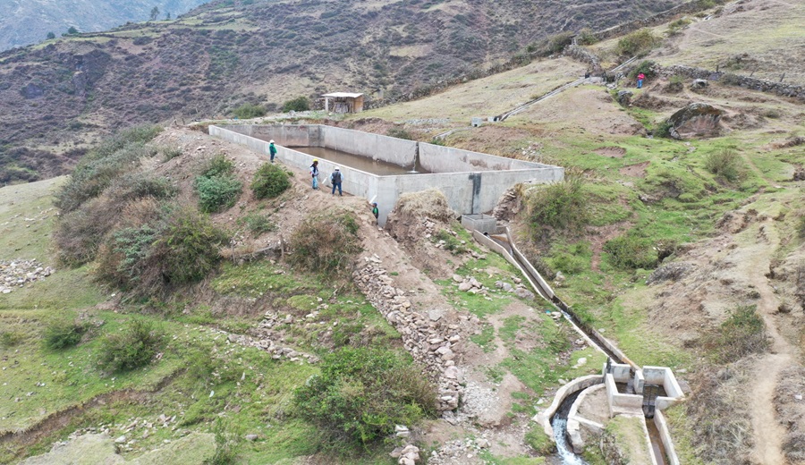 Impulsamos el agro con el canal de Riego de Girupuquio en Huancapón