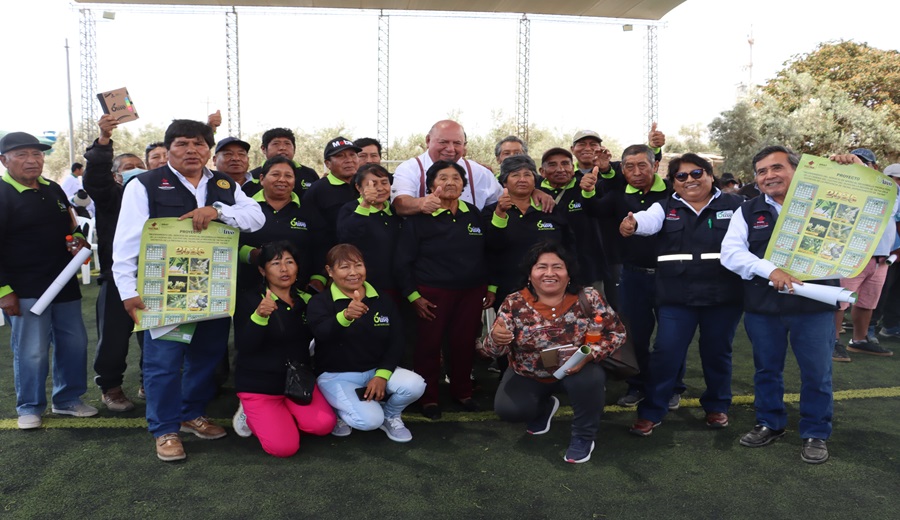 Más de 1000 agricultores beneficiados