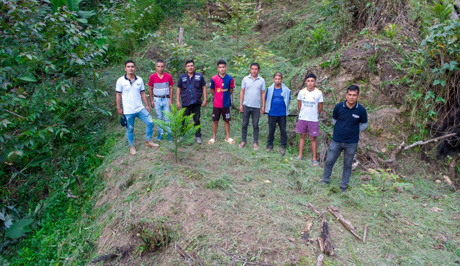 Productores saludan la iniciativa del PEJSIB de apoyar en la recuperación de bosques cajamarquinos