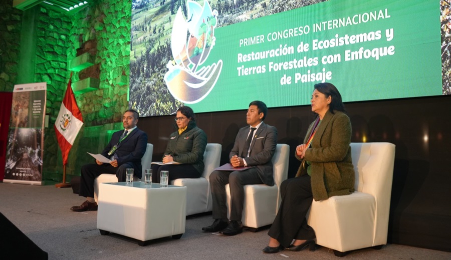 SERFOR clausuró congreso internacional de restauración de ecosistemas y tierras forestales