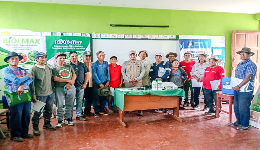 Capacitación en Agricultura Regenerativa y Asociatividad Agropecuaria en Sumbilca