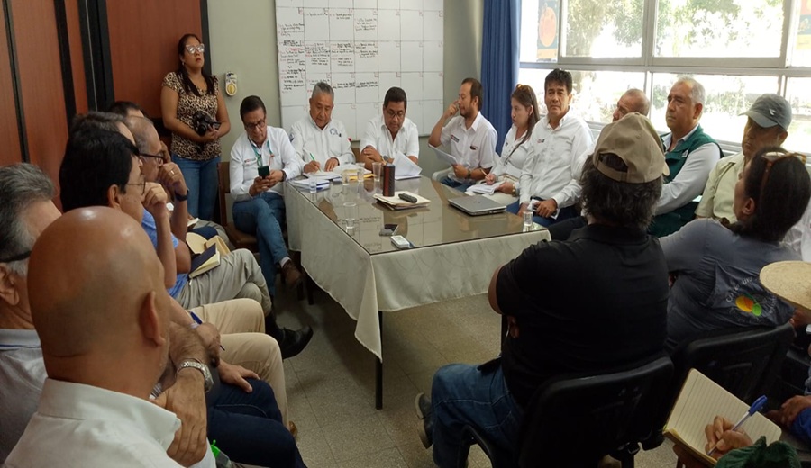 GORE Y MIDAGRI coordinan acciones para fortalecer la cadena productiva del mango en Piura